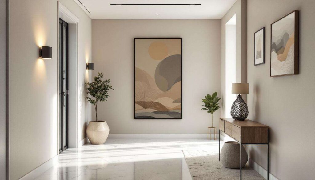 I quadri nei corridoi sono passati di moda: la tendenza che li sostituisce perché più moderna ed elegante