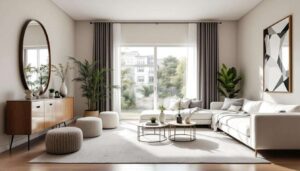 Il trucco preferito dei decoratori per far sembrare il soggiorno più grande (funziona anche in spazi piccoli)