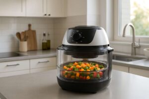 Ma quindi com’è cucinare con una friggitrice ad aria trasparente?