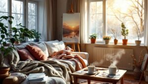 Tinteggiare casa in inverno: perché funziona meglio di quanto pensi se rispetti temperatura e umidità