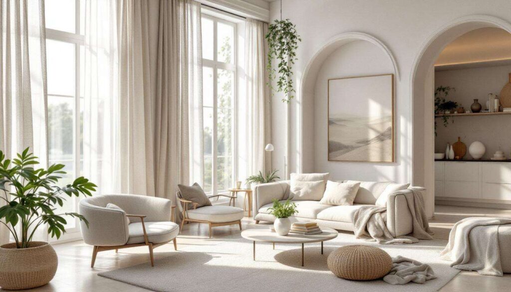 Tende in lino naturale: il tessuto che gli interior designer italiani scelgono al posto delle tende oscuranti