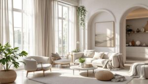 Tende in lino naturale: il tessuto che gli interior designer italiani scelgono al posto delle tende oscuranti