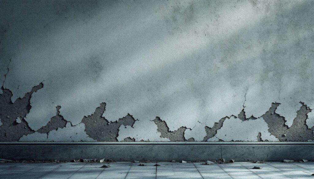 Intonaco che si scrosta dal basso: non è solo umidità, potrebbe essere risalita capillare. Come riconoscerla