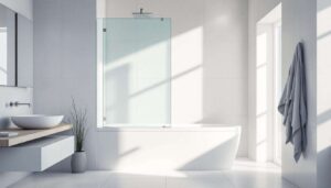 Addio trapano e silicone in bagno: la tecnica semplice per fissare un paravento vasca senza danni